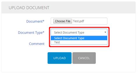 Uploading Documents with a webcam .
